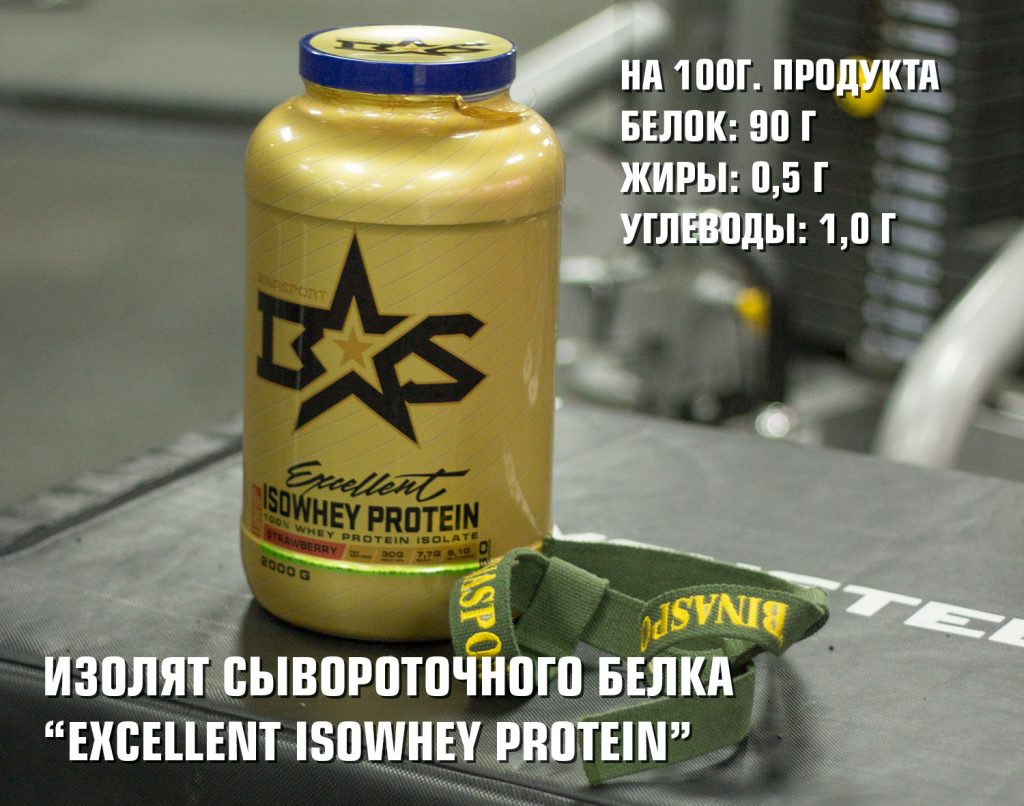 Binasport excellent isowhey protein